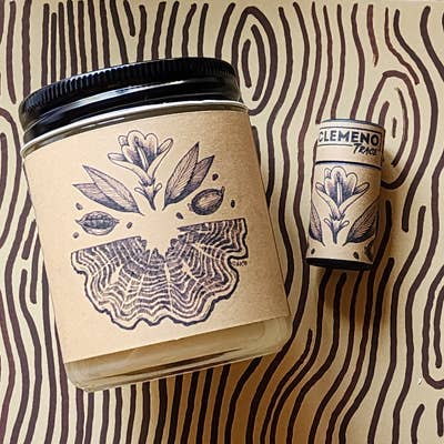 Teakwood Cardamom Solid Perfume