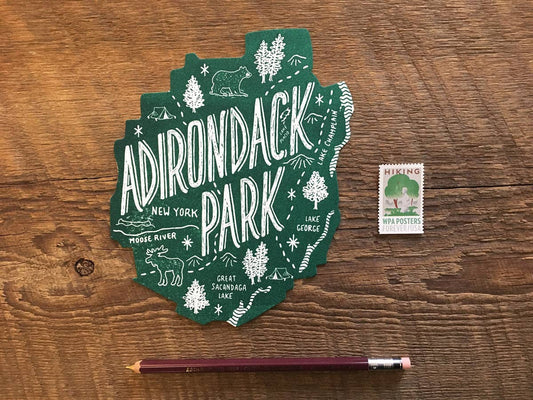 Adirondack State Park Postcard