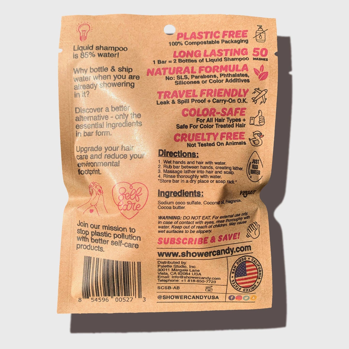 Argan Oil Bamboo Shampoo Bar
