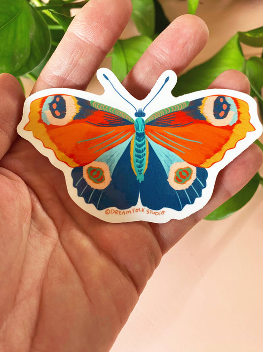 Butterfly Sticker - Insect/Nature Sticker