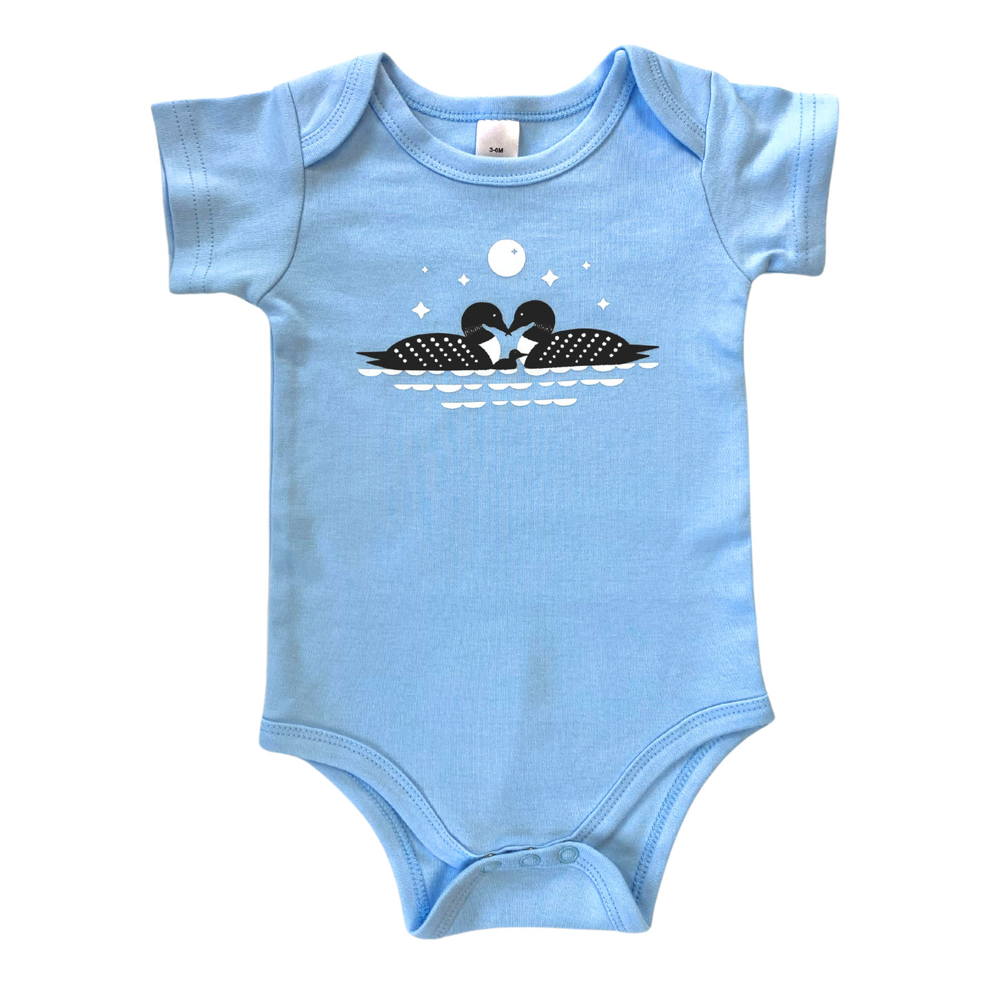 Loon Family baby onesie, Baby Clothing
