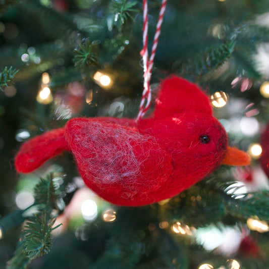 Felt Bird Ornament