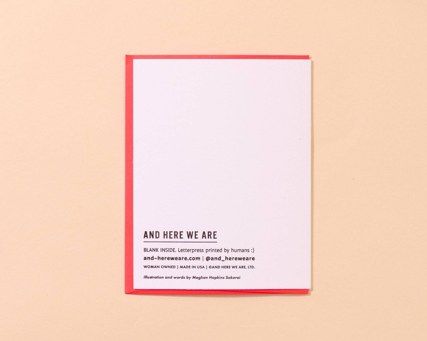 Affordable Ginger Bread House Letterpress Card - Holiday Christmas Millennial