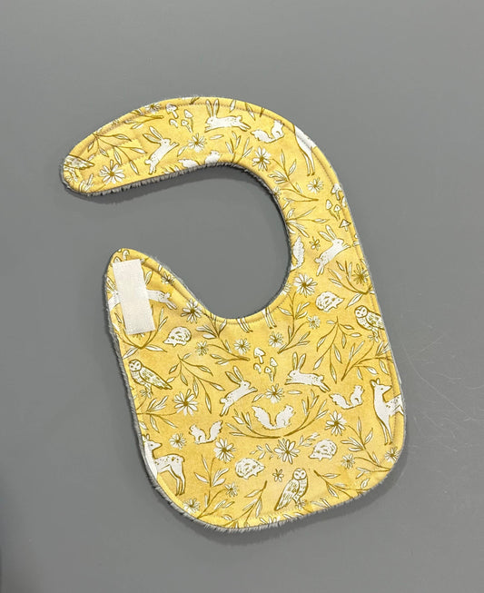 Golden Forest bib