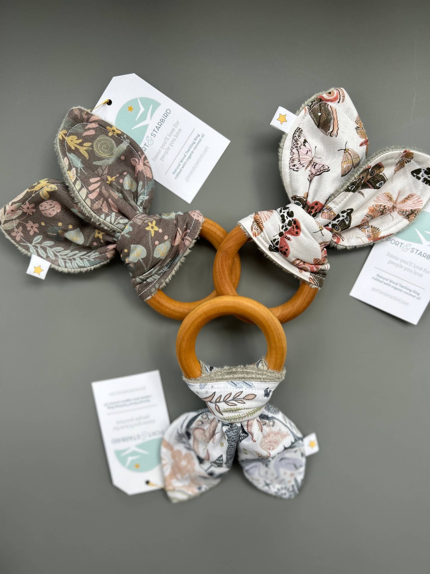 Moths and More Crinkle teether