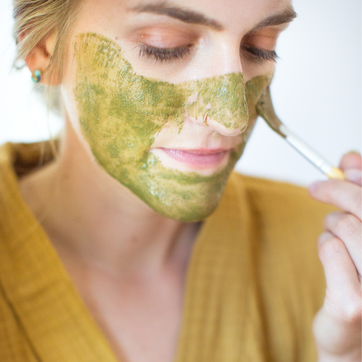 Matcha Lavender Botanical Face Mask / 1 oz