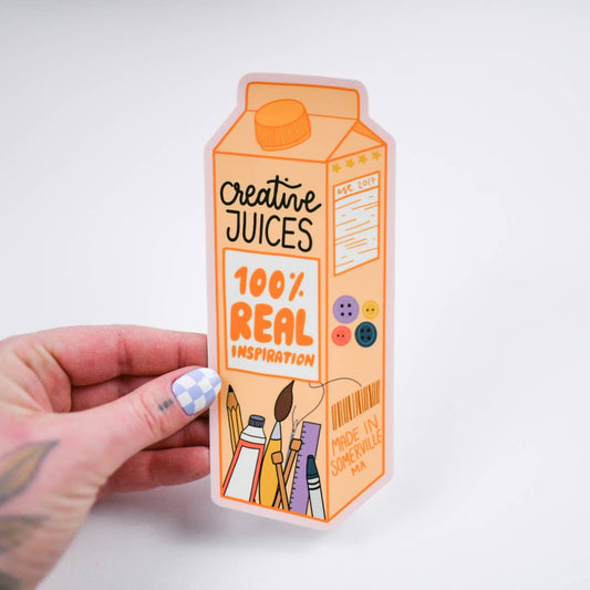 'Creative Juices' Vinyl Sticker