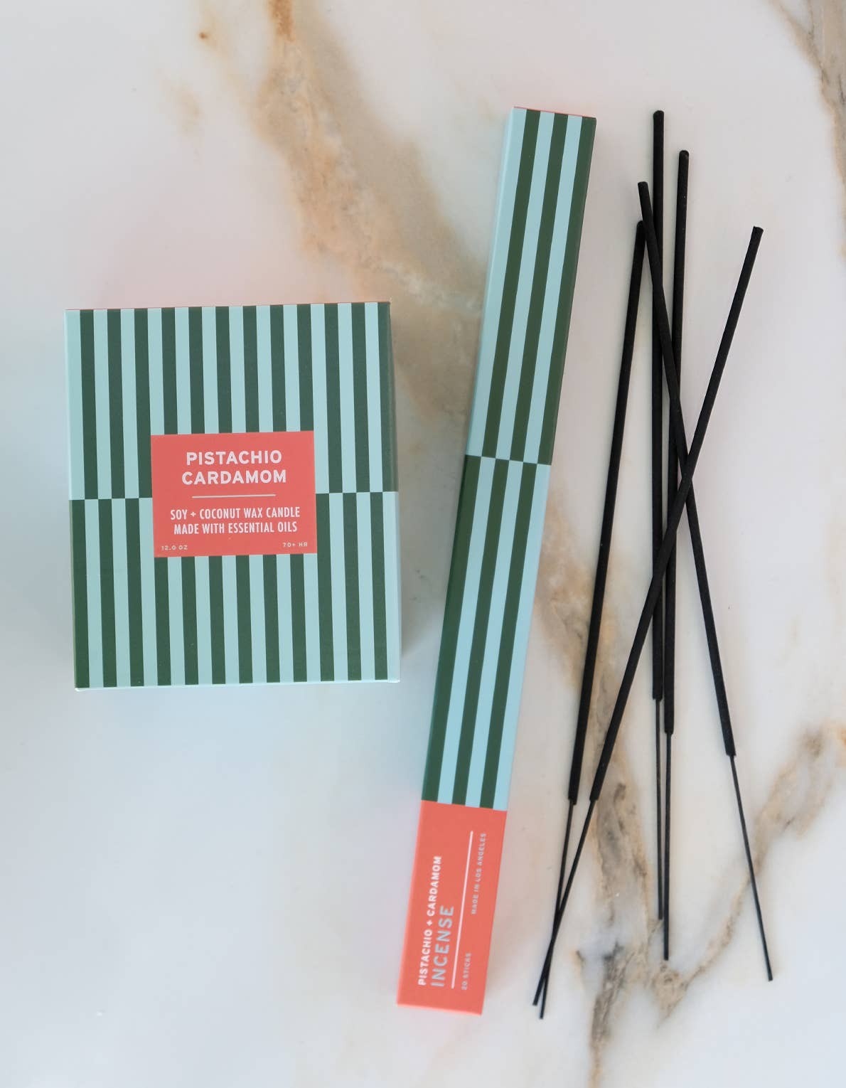 Essentials: Pistachio + Cardamom Incense