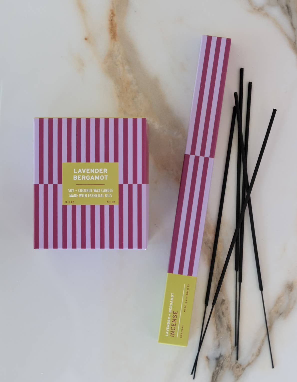 Essentials: Lavender + Bergamot Incense