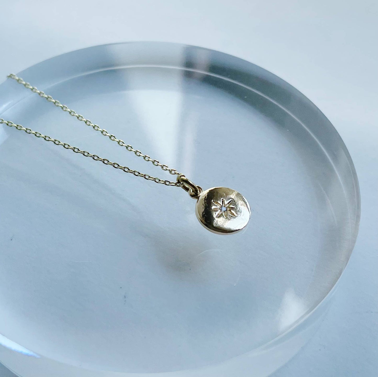 Sun Moon Star Necklaces ~ Gold Plated