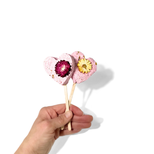 Blooming Love Sweet Heart Bath Clay Pop