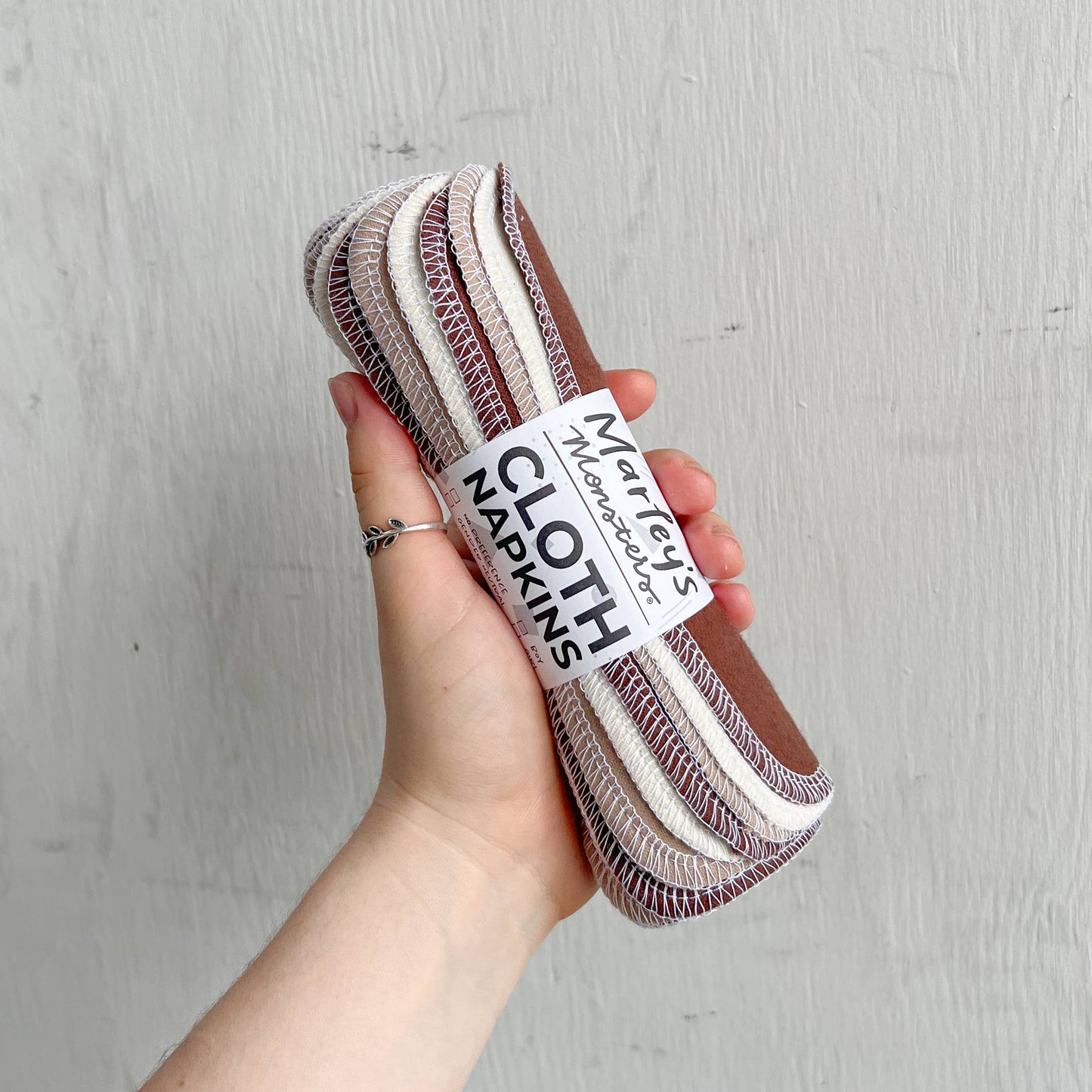 Small Cloth Napkins: 12 Pack - Rainbow and Color Mixes