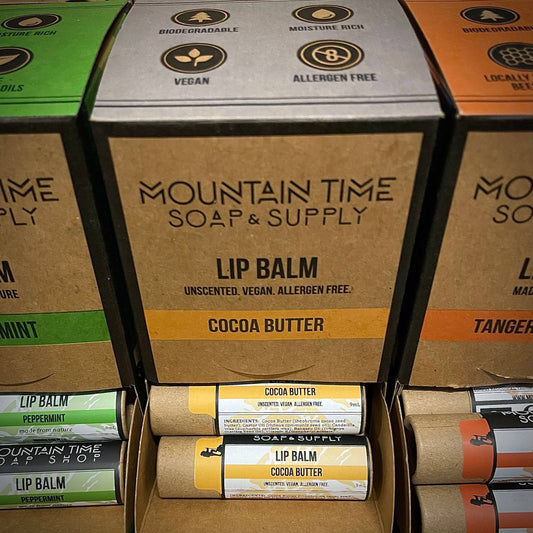 Cocoa Butter Lip Balm - Vegan and Allergen Free
