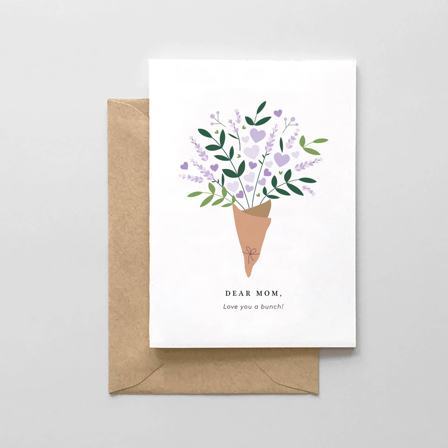 Dear Mom, Love You a Bunch! - Mother's Day Card