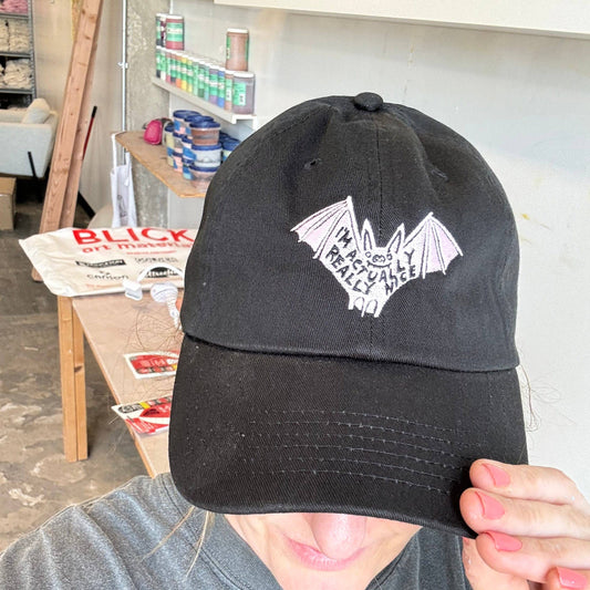 I'm Actually Really Nice Bat Hat