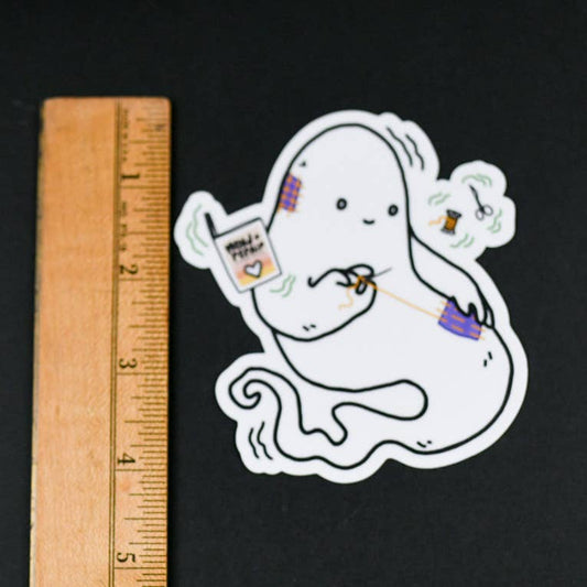 Mending Ghost Vinyl Sticker