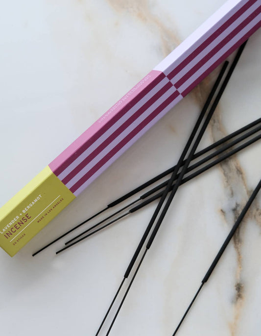 Essentials: Lavender + Bergamot Incense