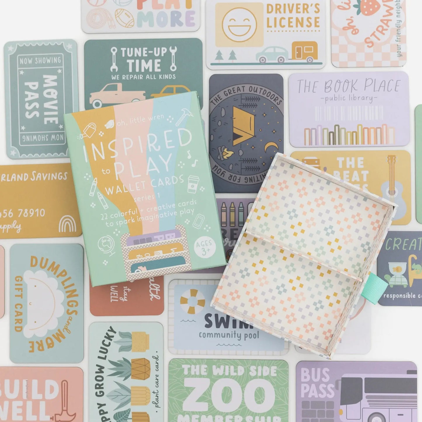 Pretend Play Wallet Cards - Series 1, Inspired to Play