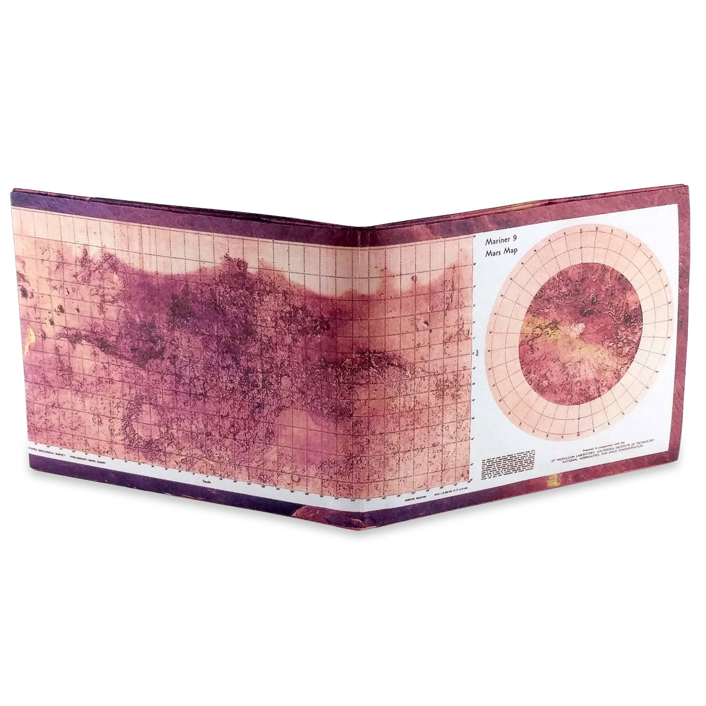 Mars Map Mighty Wallet