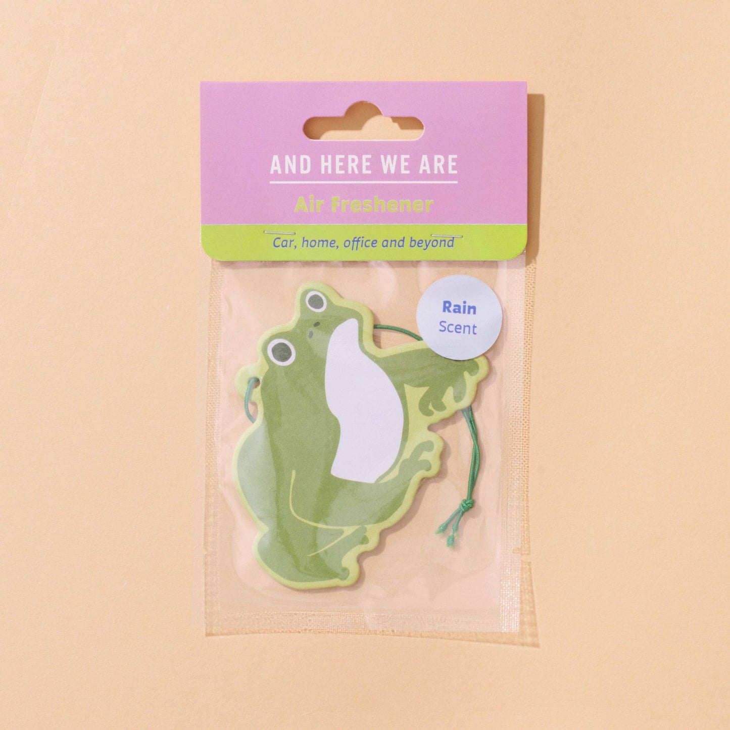 Toad Air Freshener - Rain Scented - Nature, Gardening, Stocking Stuffer