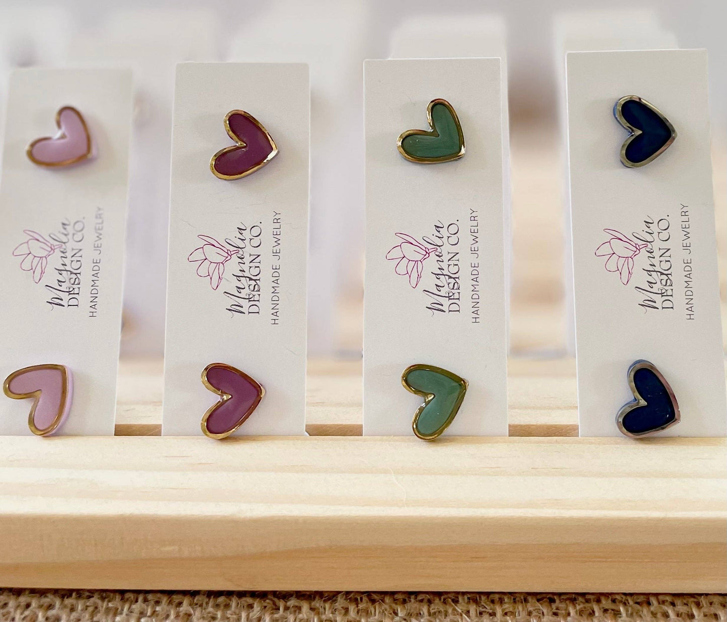 Heart Studs