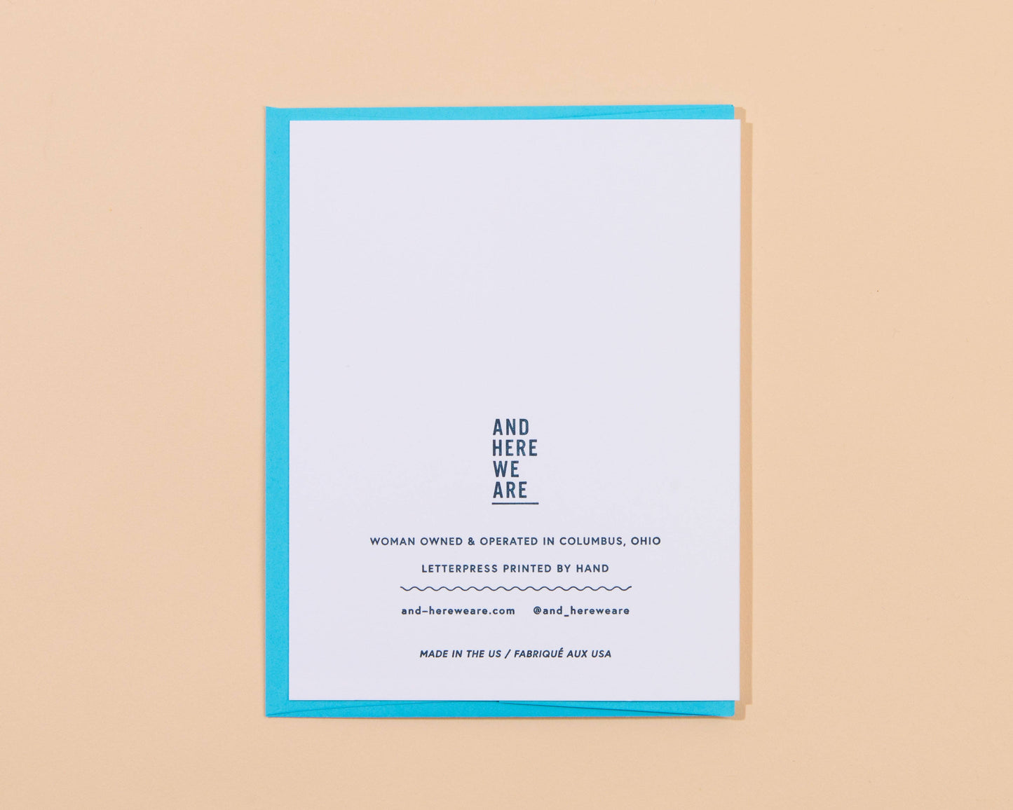 Robot Birthday Letterpress Greeting Card - Kids bday- Made in USA