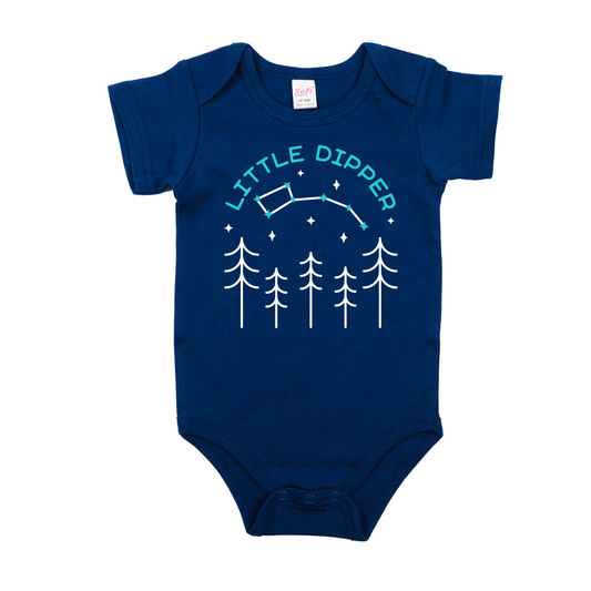 Little Dipper Baby Onesie, Baby Bodysuit, And Though She Be But Little, She is Fierce baby onesie, Baby Clothing