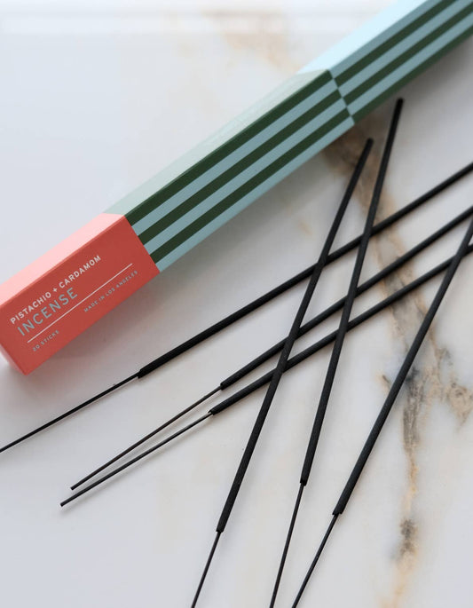 Essentials: Pistachio + Cardamom Incense