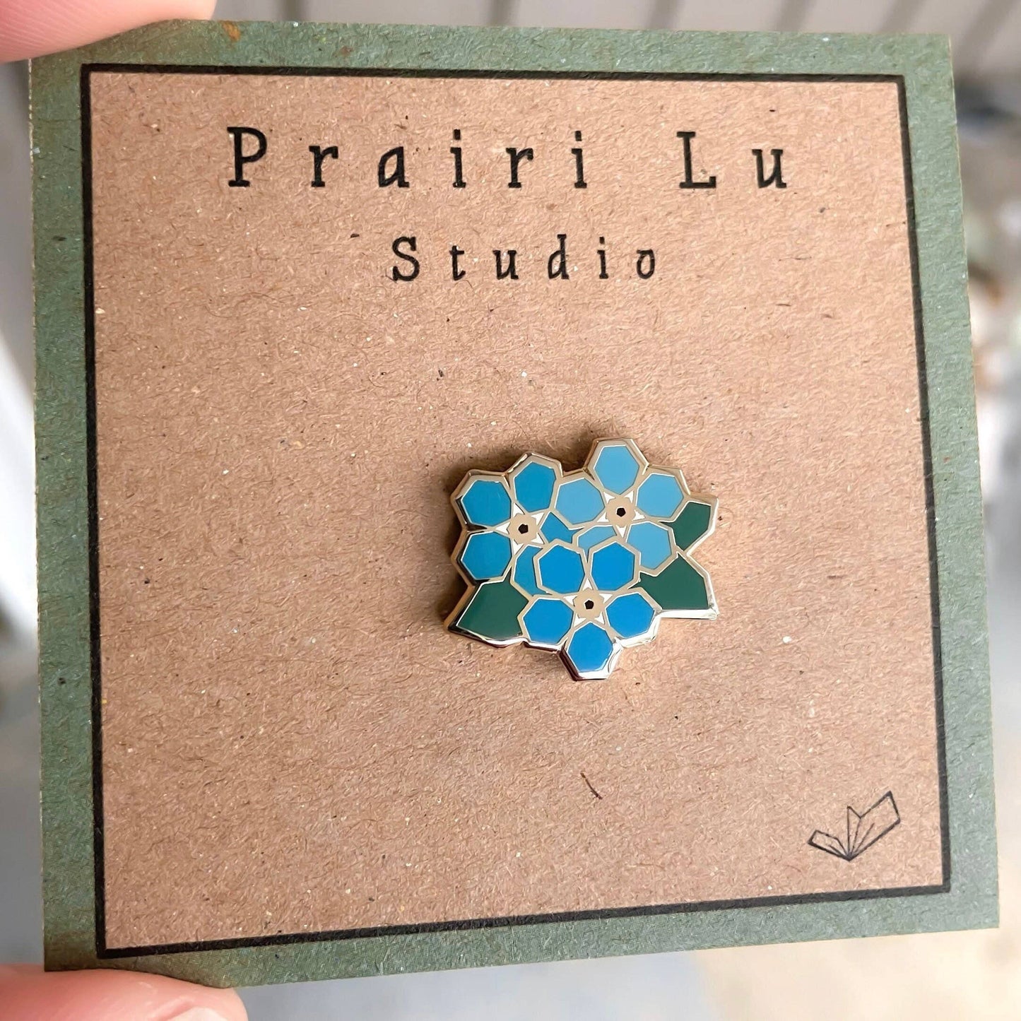 Forget Me Not Enamel Pin