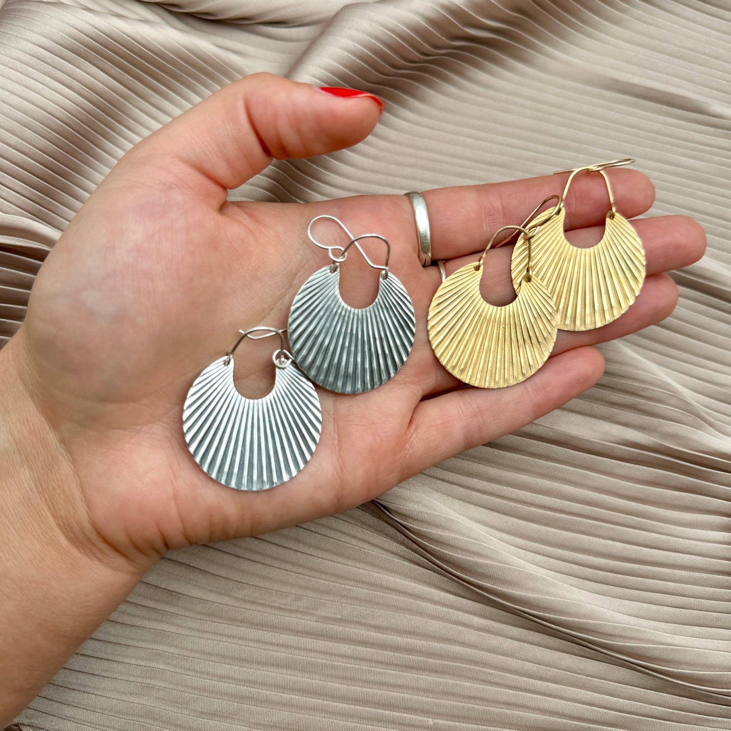 Handmade Hearth Earrings