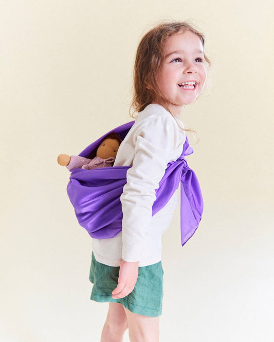 Playsilks - Open-Ended 100% Silk, Natural Waldorf Toys: Emerald