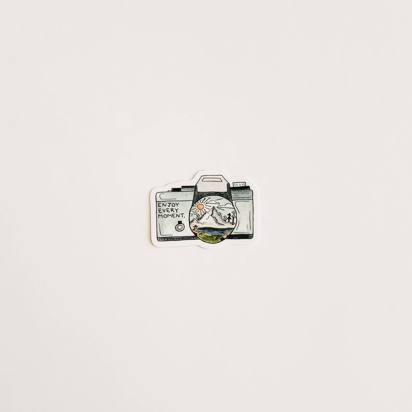 Mini Camera Vinyl Sticker