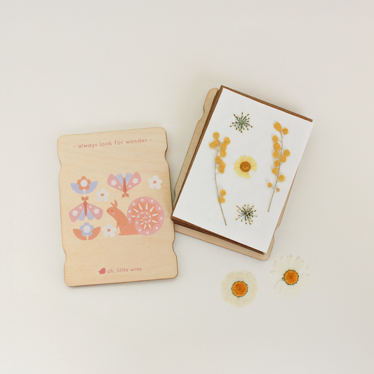 Little Nature Press - Mini Wooden Flower Press - Squirrel