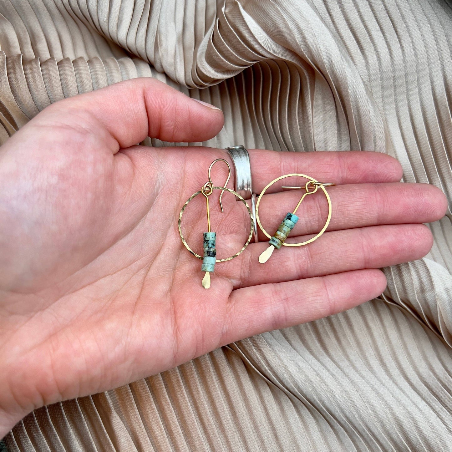 Handmade Dress For Success Earrings