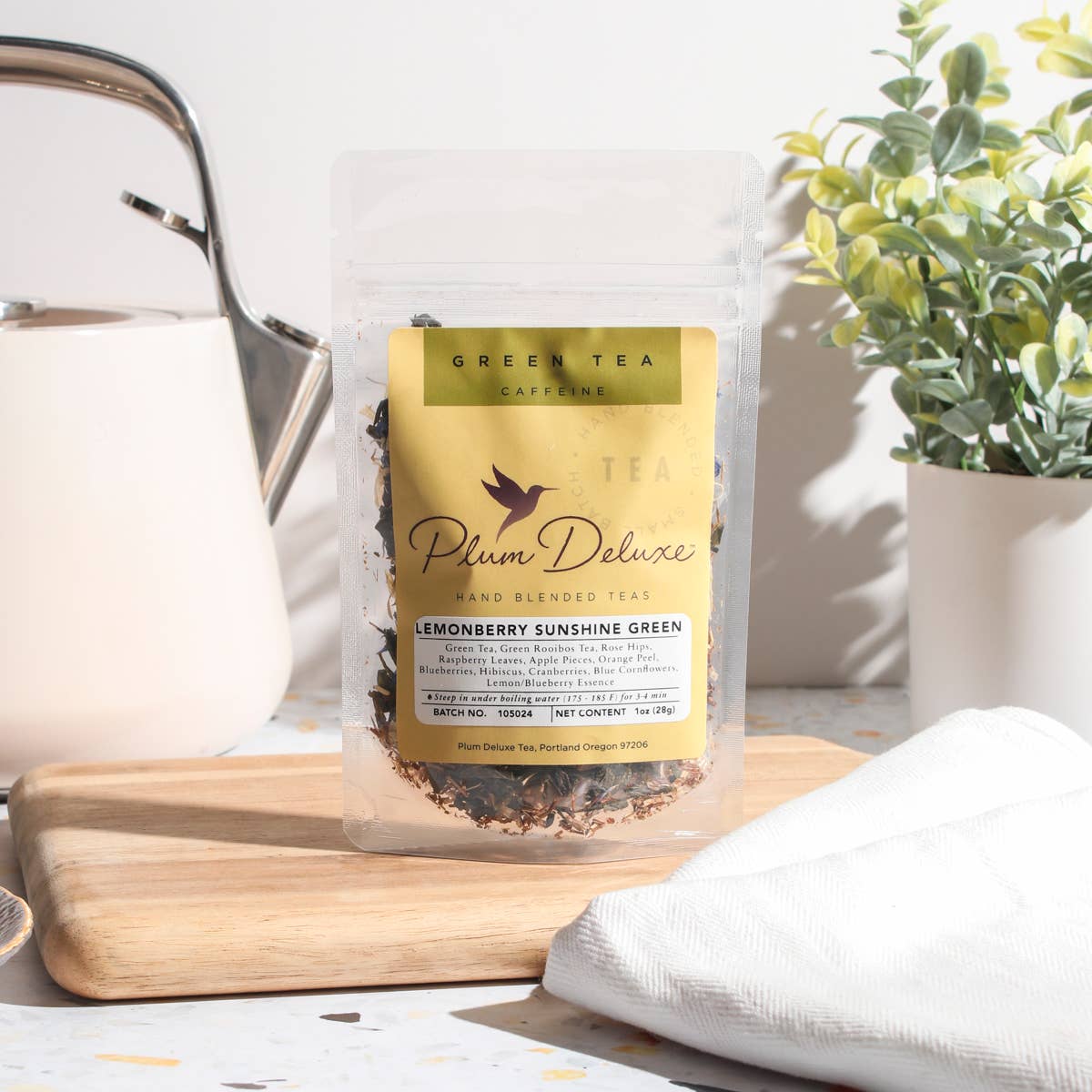 Lemonberry Sunshine Green Loose Leaf Tea Blend