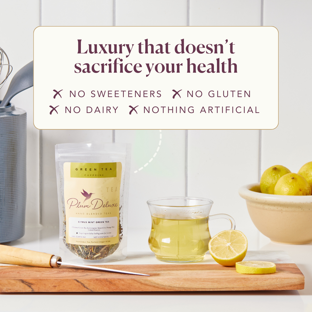 Lemonberry Sunshine Green Loose Leaf Tea Blend