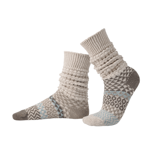 Slouch Socks - Seashell | Sustainably Made In The USA
