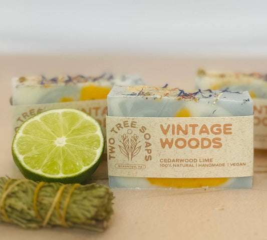 Vintage Woods- Natural Handmade Bar Soap