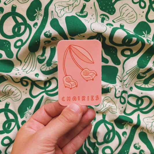 Sticker - chairies
