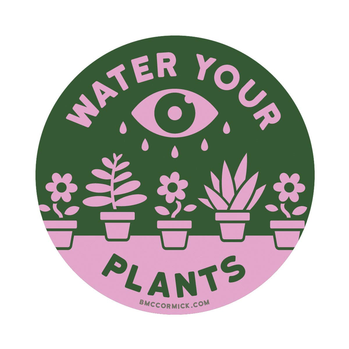 Water Your Plants Sticker
