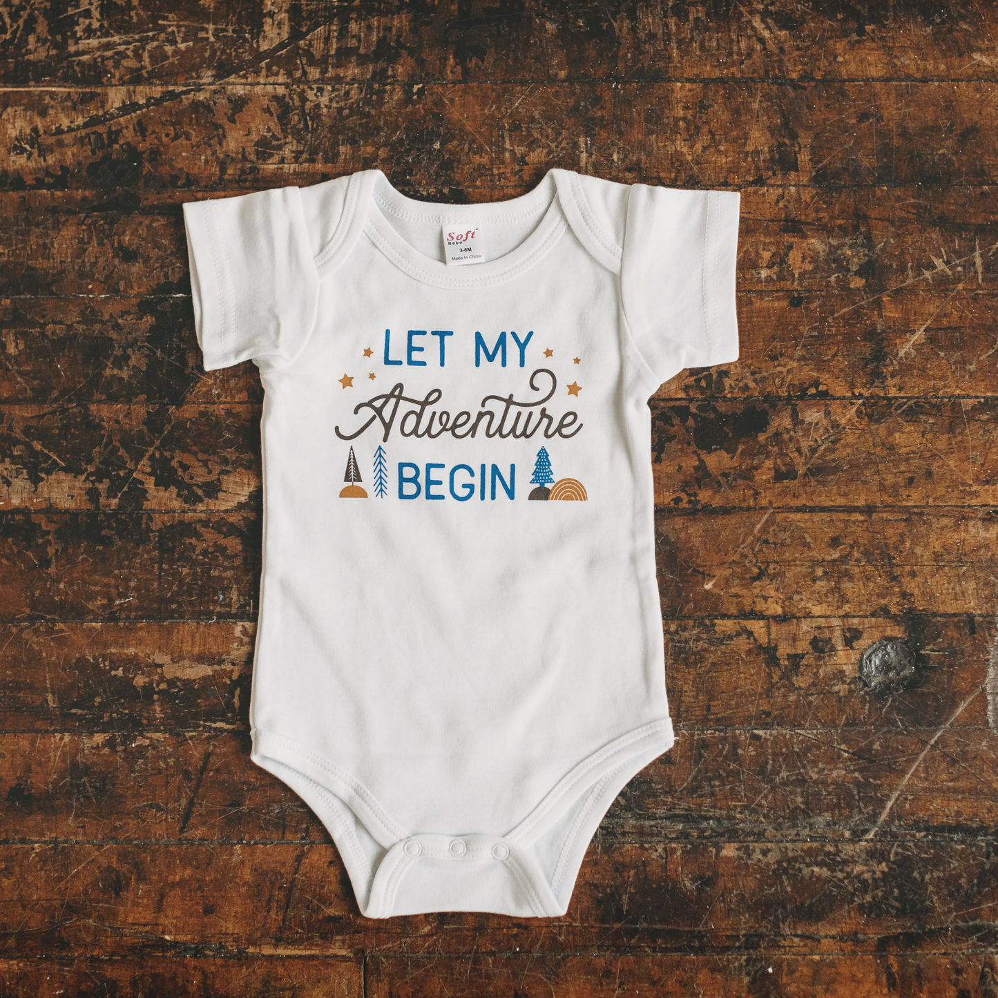 Let my Adventure Begin Baby onesie, Baby Bodysuit, And Though She Be But Little, She is Fierce baby onesie, Baby Clothing