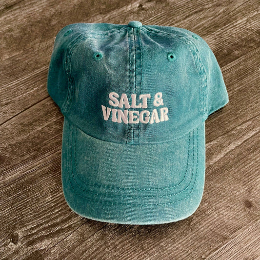 Salt and vinegar Baseball Cap Dad Hat deli gift shop chips