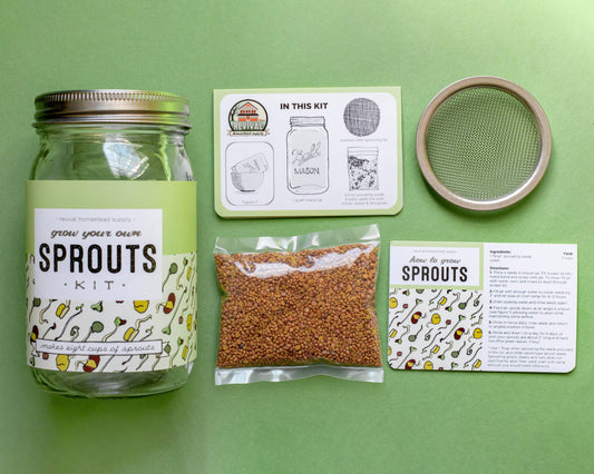 Sprout Kit, Grow Your Own, DIY