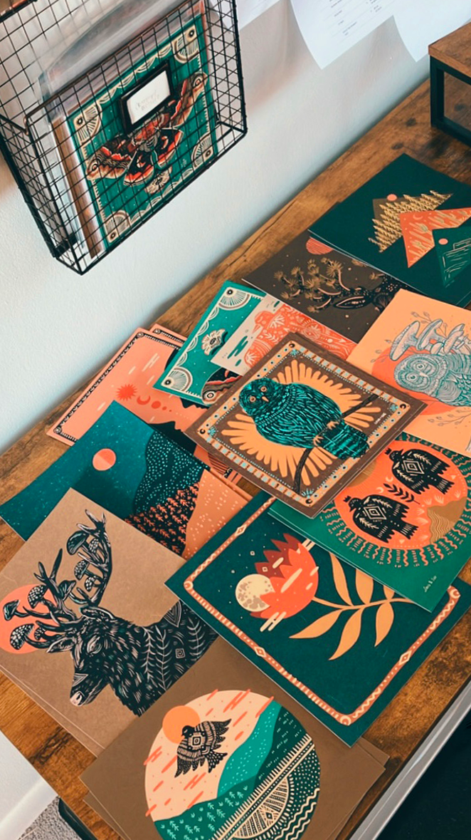 Hummingbird at Night