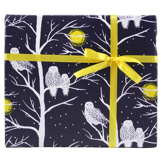 Peaceful Owls Gift Wrap (e.b. goodale)