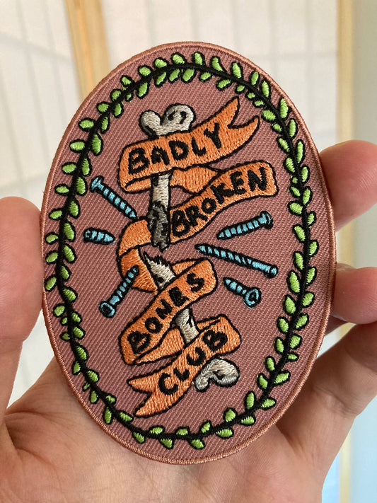 Badly Broken Bones Club Patch
