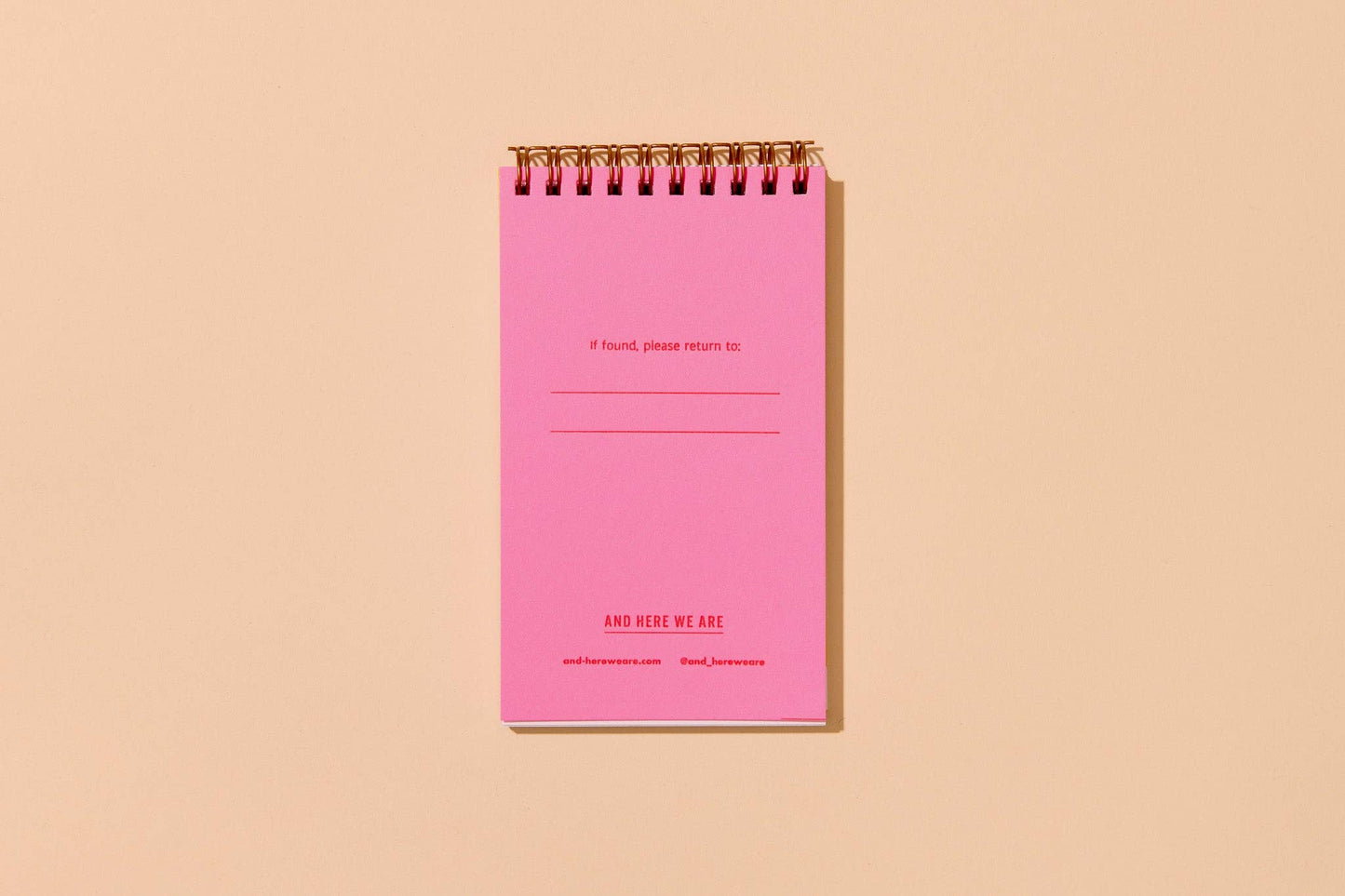 Goldfish Crackers Letterpress Spiral Pocket Size Notebook - Fathers Day Gift Mothers Day