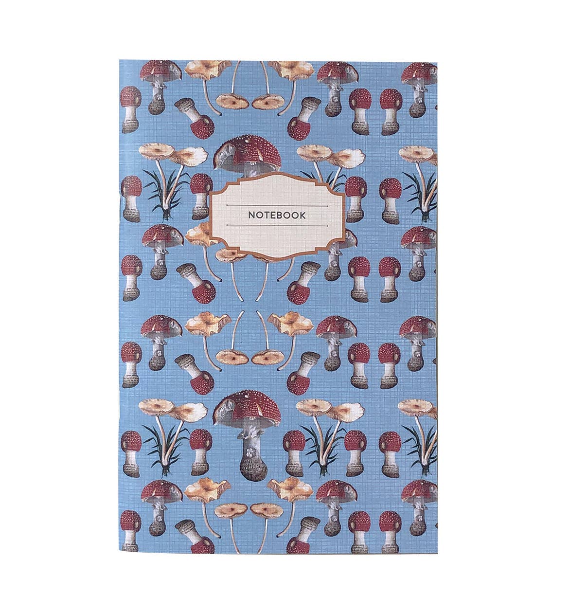 Amanita Muscaria and Pink Mushrooms Notebook Set