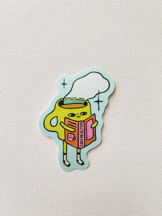 Sticker - how to be cozy