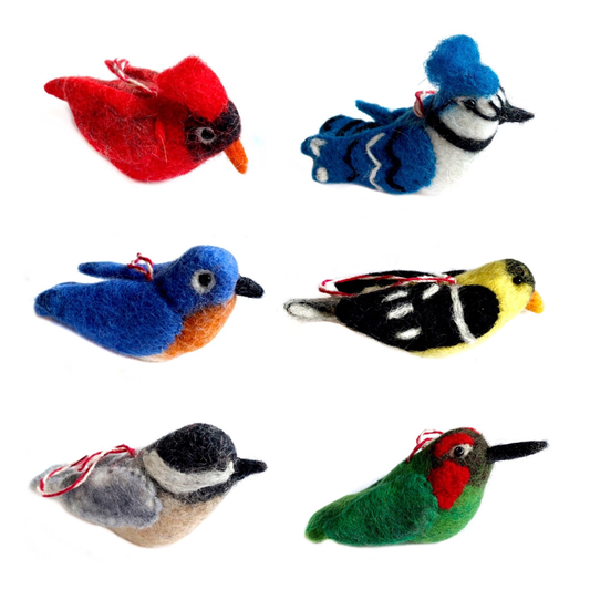 Felt Bird Ornament